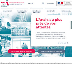 Le site de l'ANAH